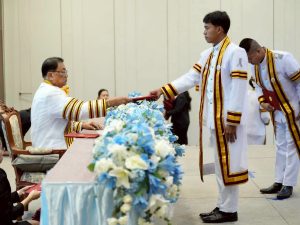 ซ้อมย่อยพิธีรับพระราชทานปริญญาบัตร ประจำปีการศึกษา 2568