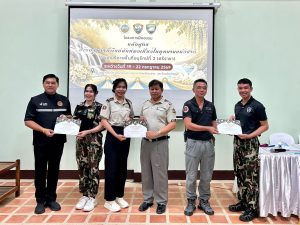 วิทยากรอบรมการบริการนักท่องเที่ยวในอุทยานแห่งชาติ